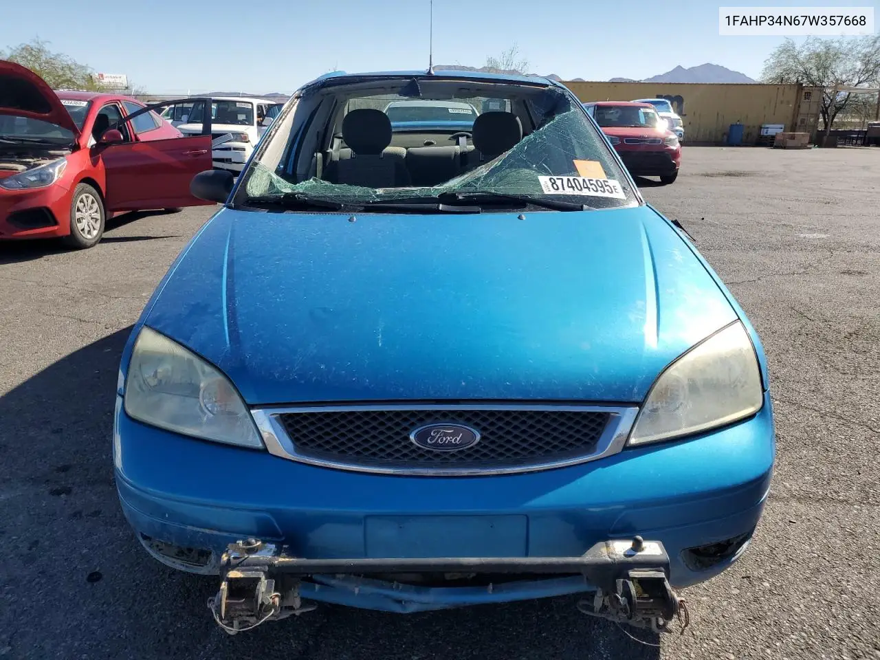 1FAHP34N67W357668 2007 Ford Focus Zx4