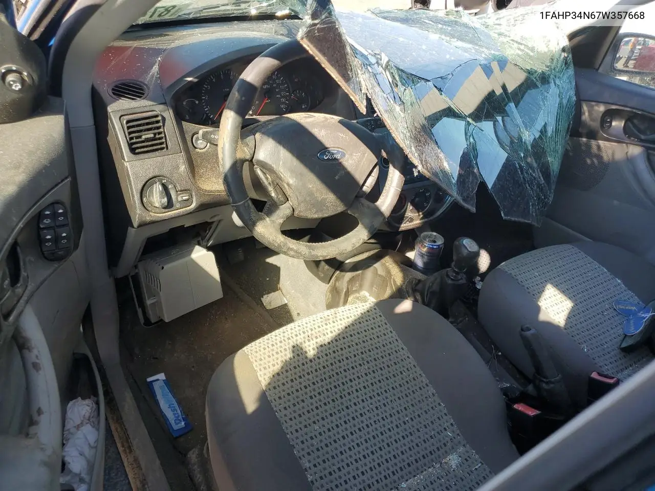 1FAHP34N67W357668 2007 Ford Focus Zx4