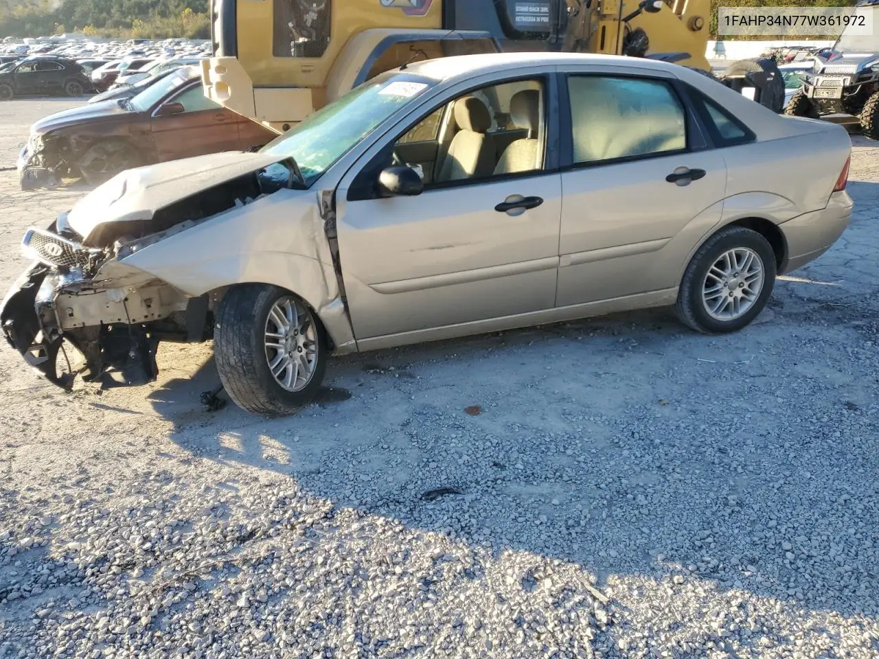 1FAHP34N77W361972 2007 Ford Focus Zx4
