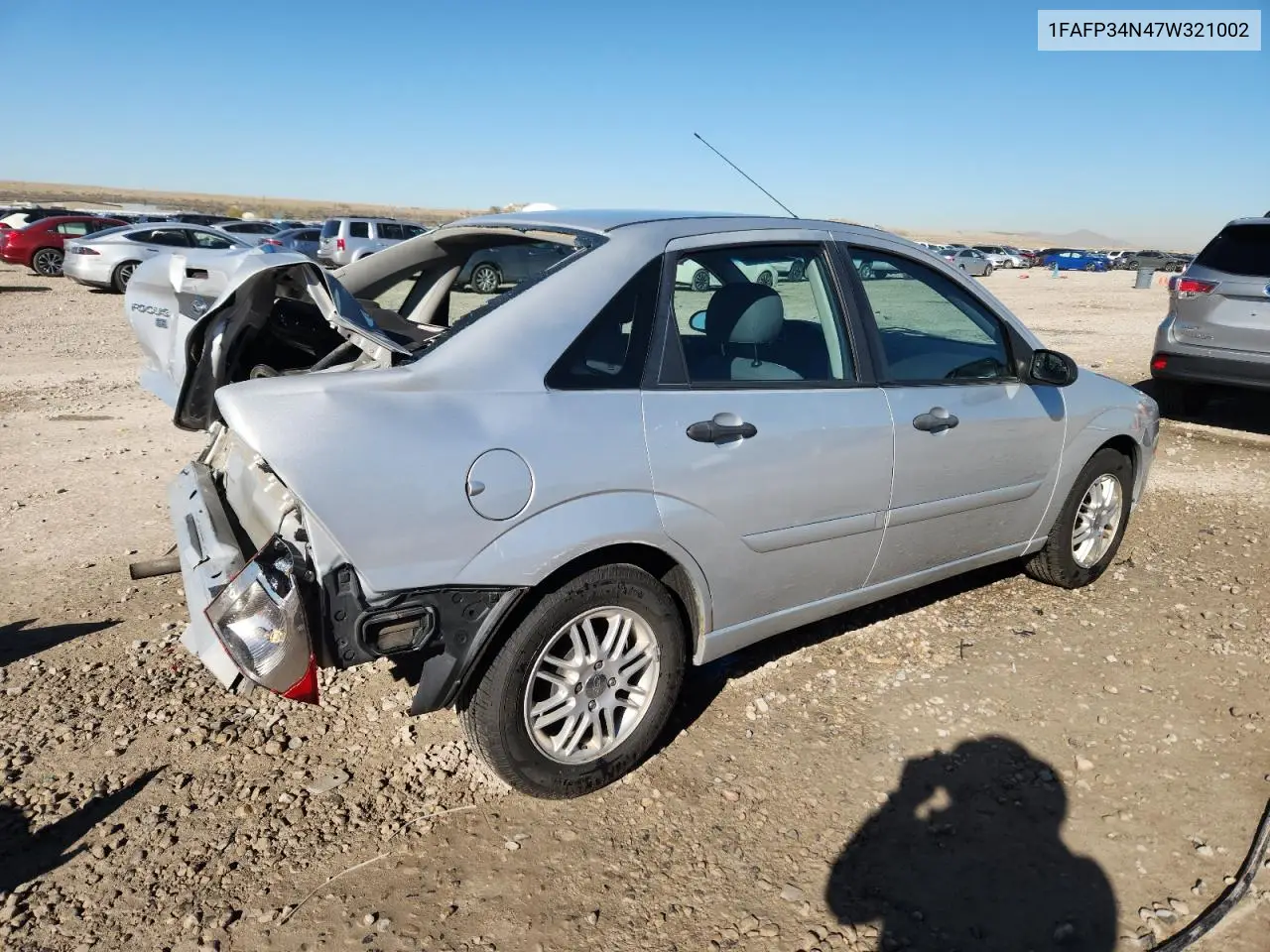 1FAFP34N47W321002 2007 Ford Focus Zx4