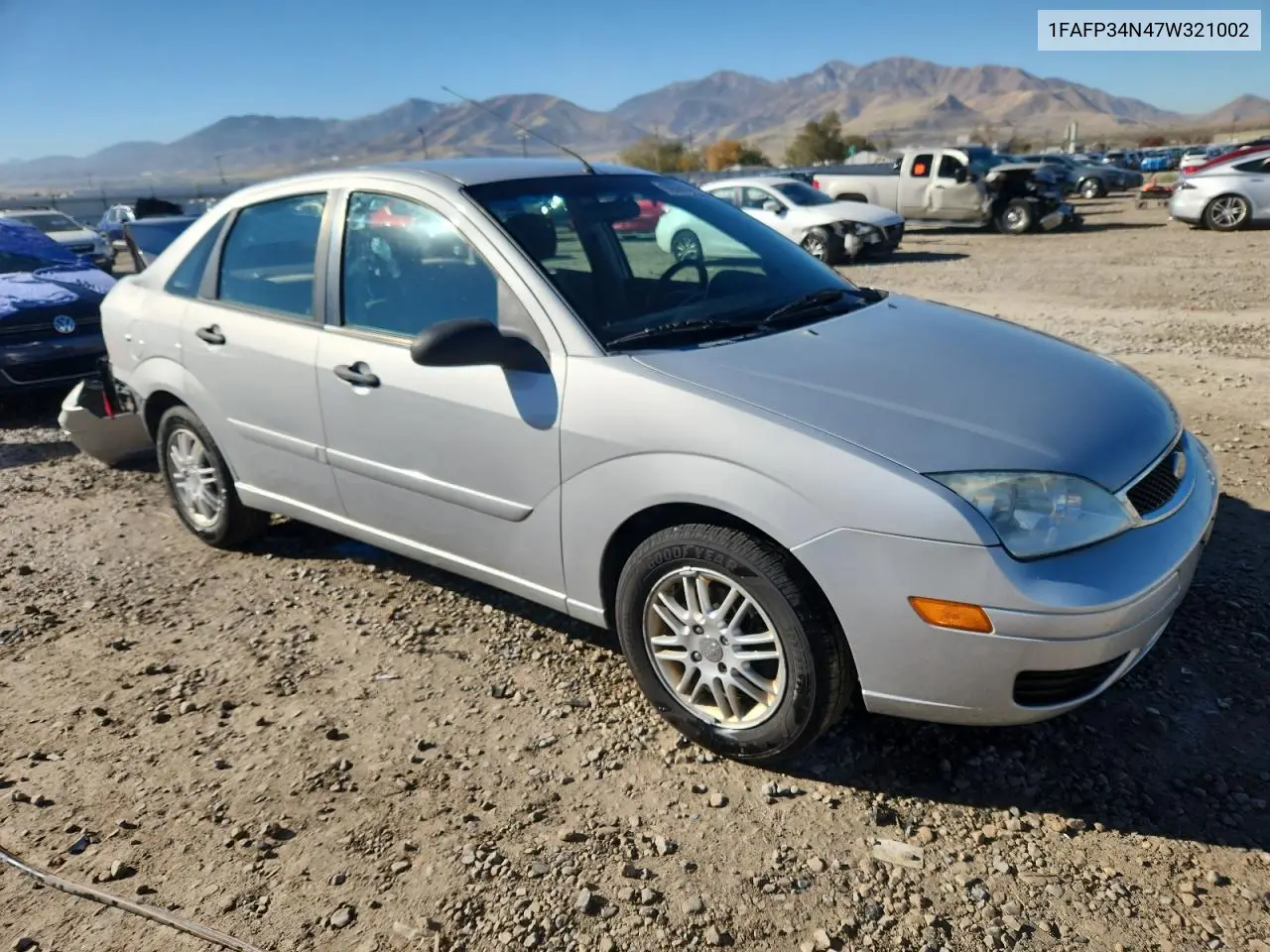 1FAFP34N47W321002 2007 Ford Focus Zx4