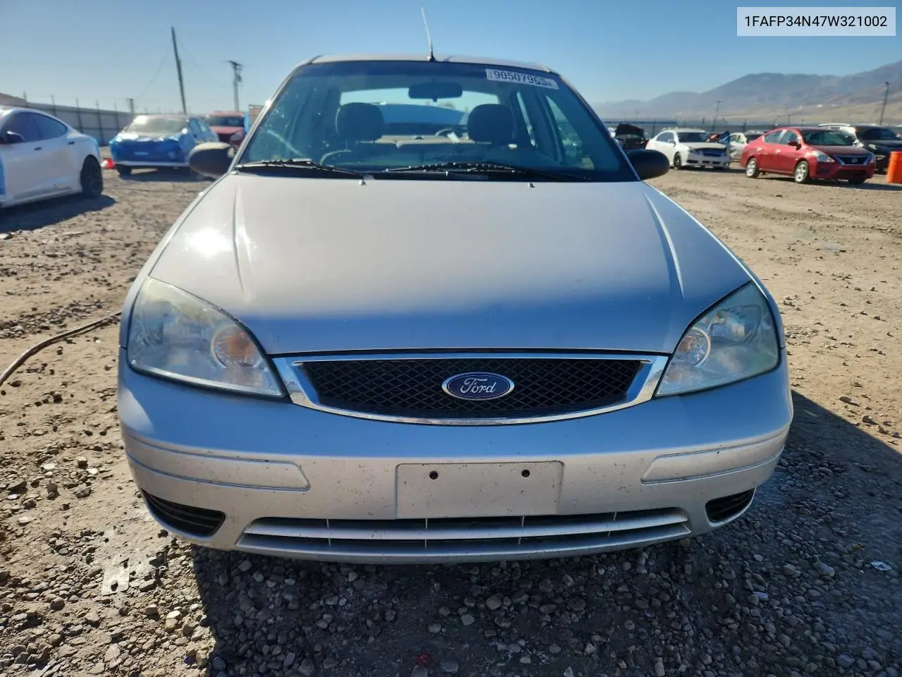 1FAFP34N47W321002 2007 Ford Focus Zx4