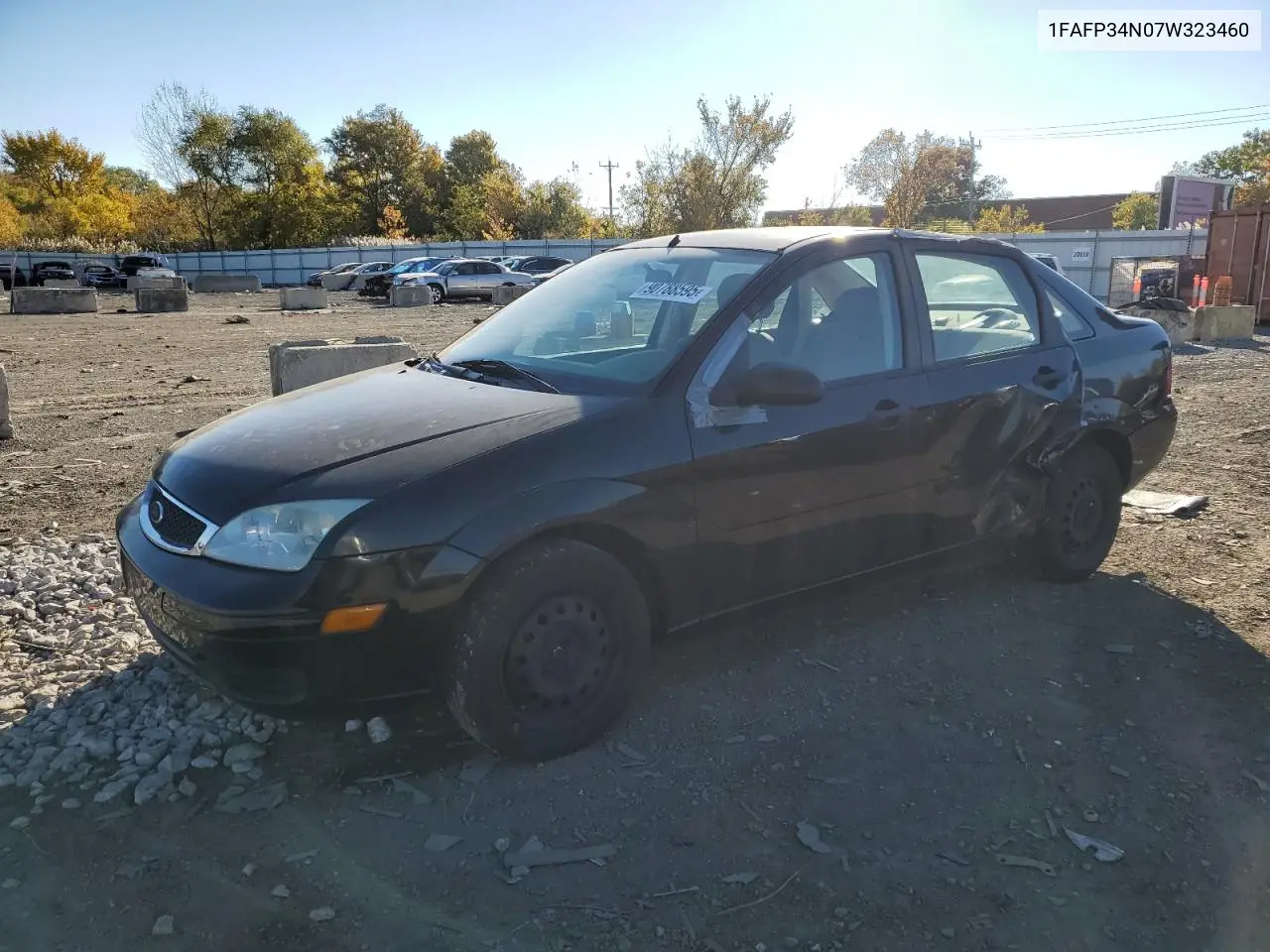 1FAFP34N07W323460 2007 Ford Focus Zx4