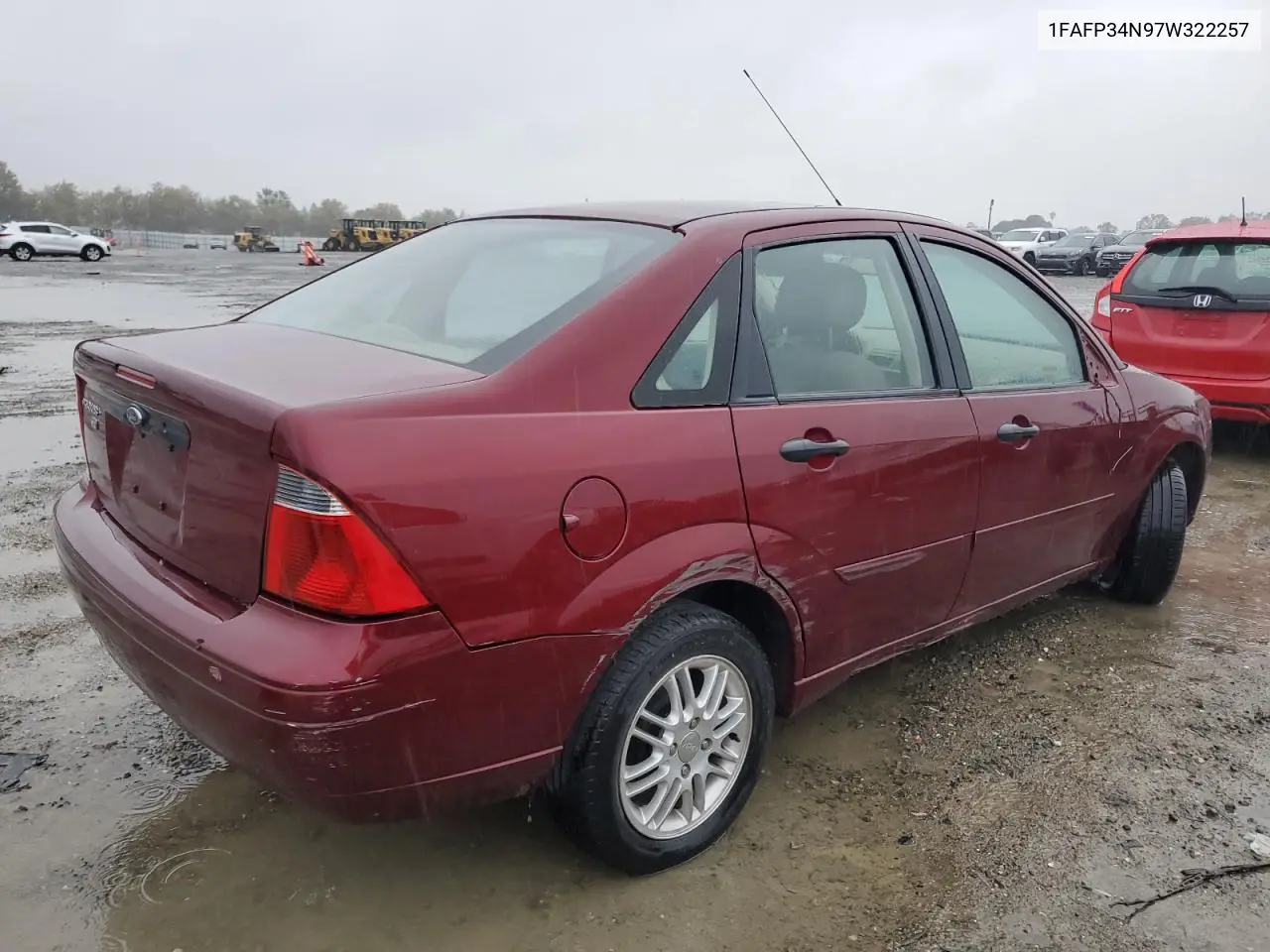 1FAFP34N97W322257 2007 Ford Focus Zx4