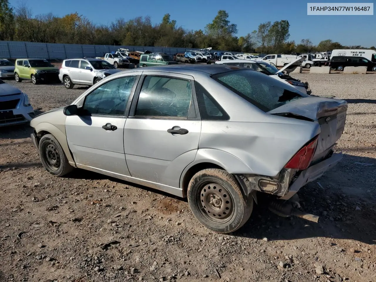 1FAHP34N77W196487 2007 Ford Focus Zx4