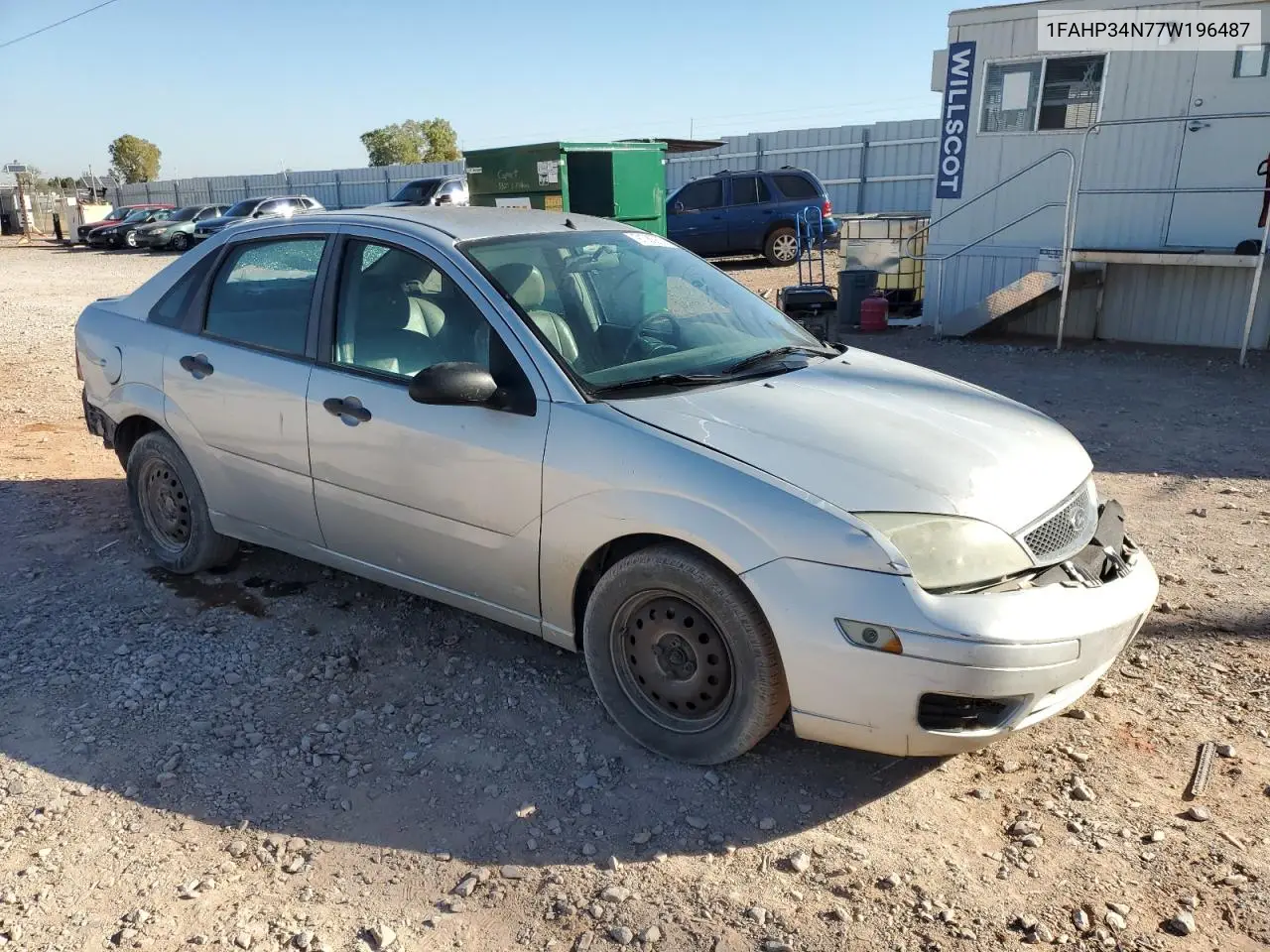 1FAHP34N77W196487 2007 Ford Focus Zx4