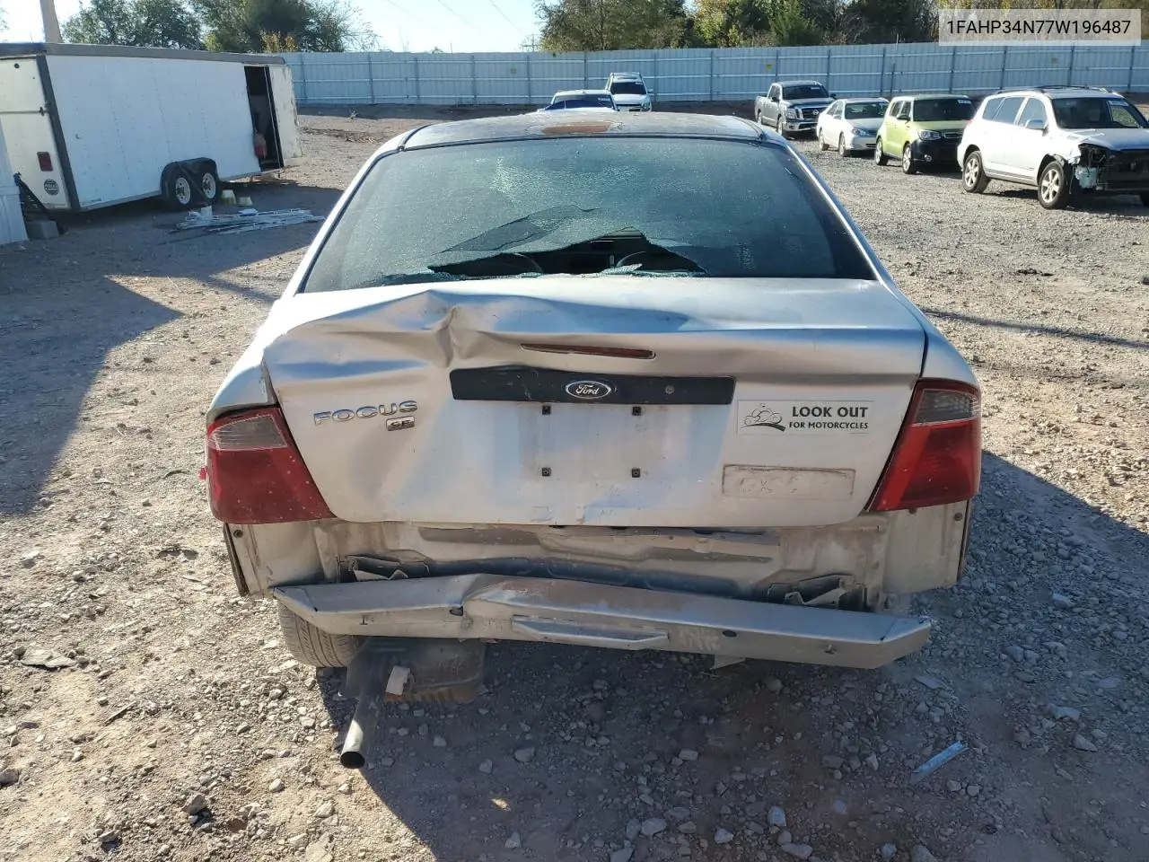 1FAHP34N77W196487 2007 Ford Focus Zx4