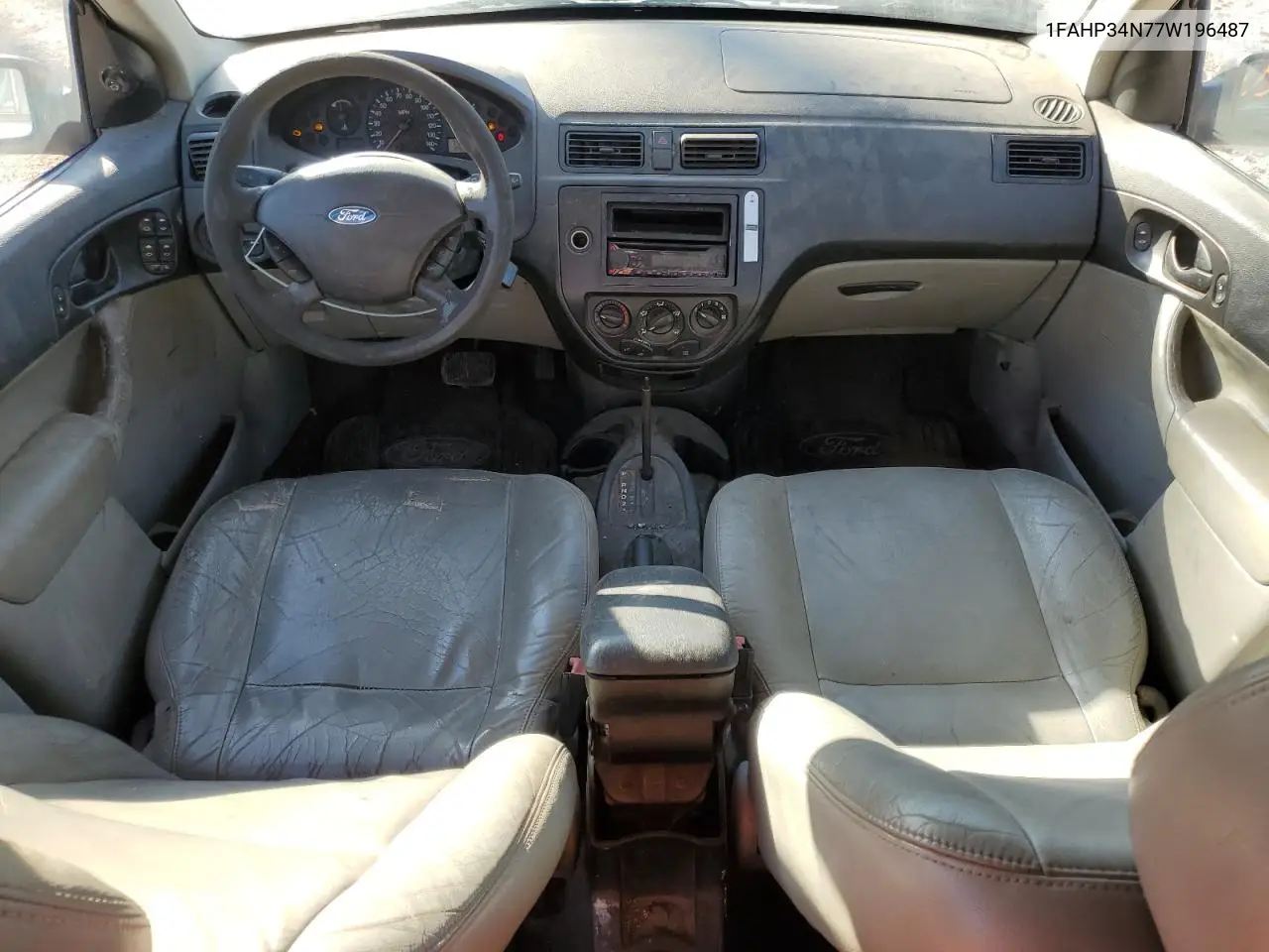 1FAHP34N77W196487 2007 Ford Focus Zx4