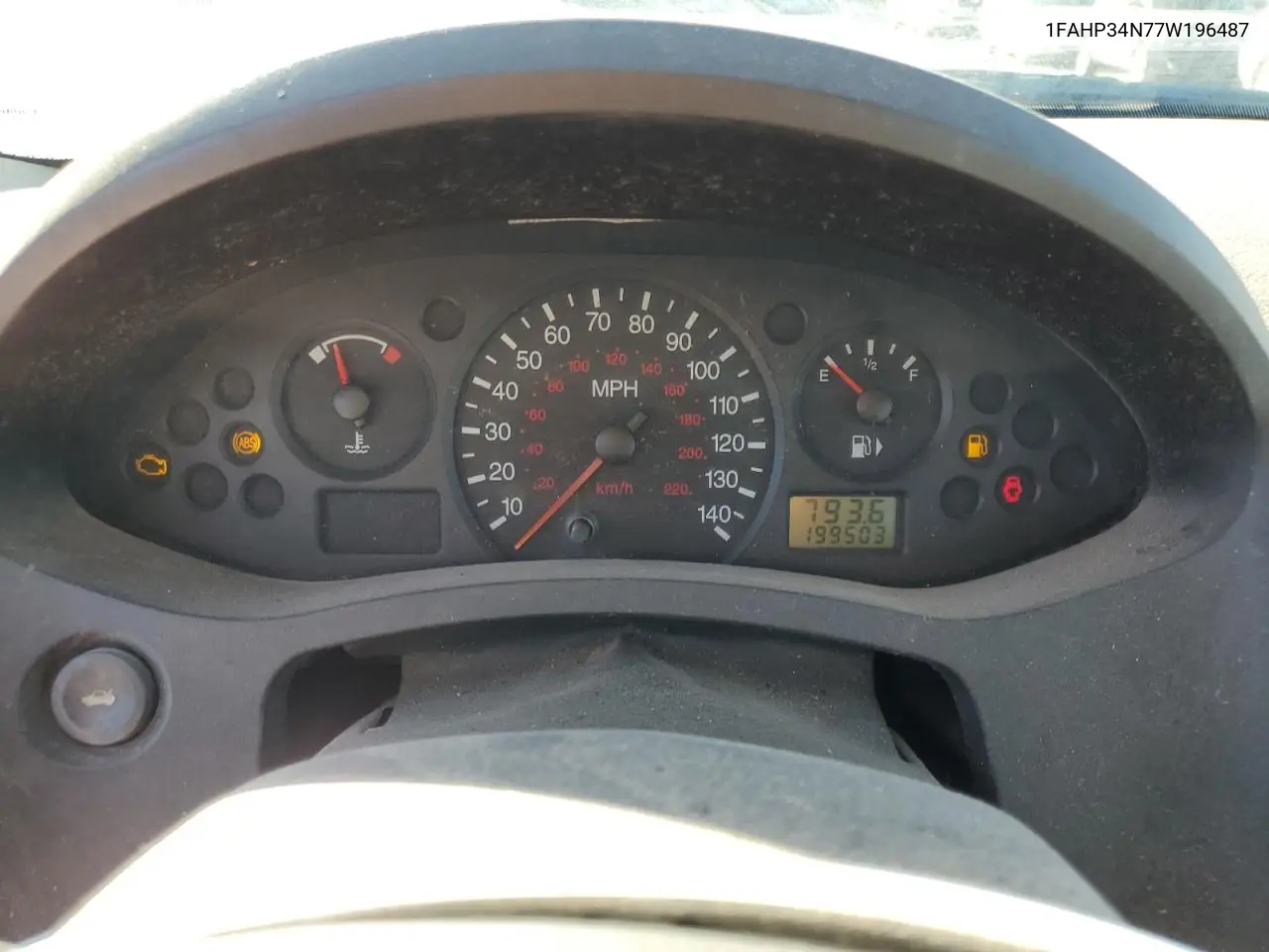 1FAHP34N77W196487 2007 Ford Focus Zx4