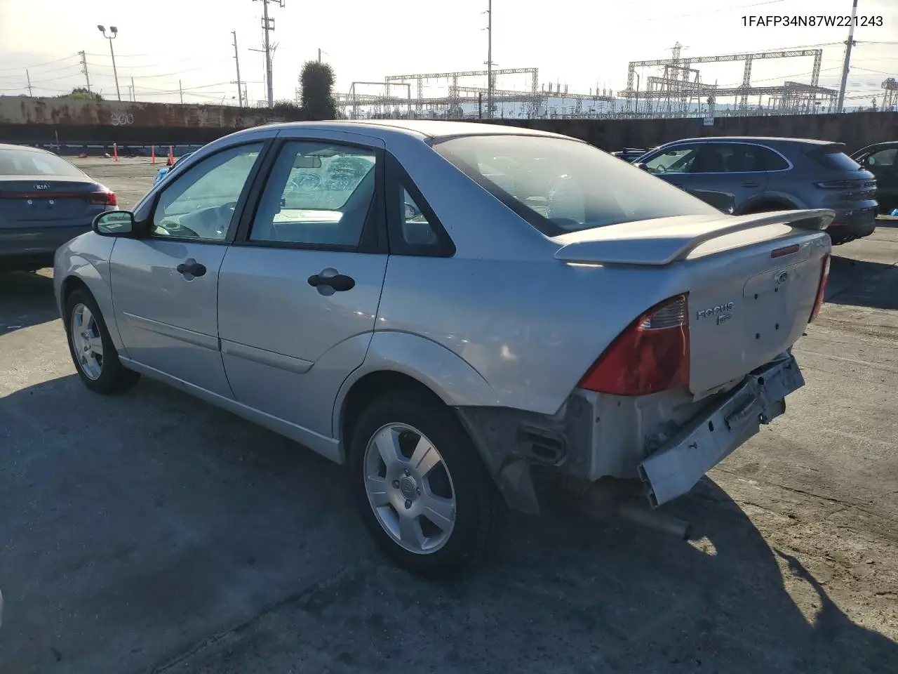 1FAFP34N87W221243 2007 Ford Focus Zx4