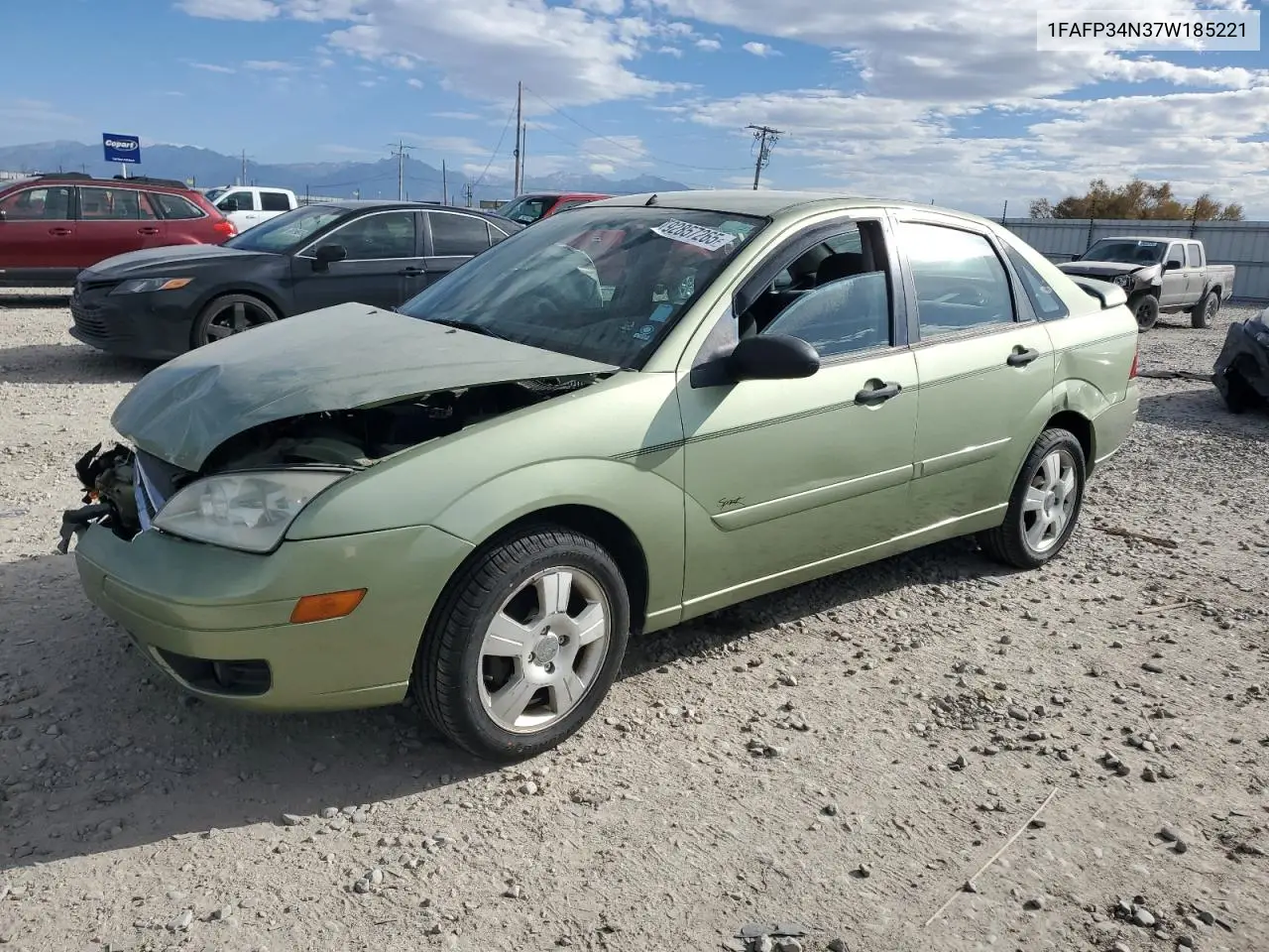 1FAFP34N37W185221 2007 Ford Focus Zx4