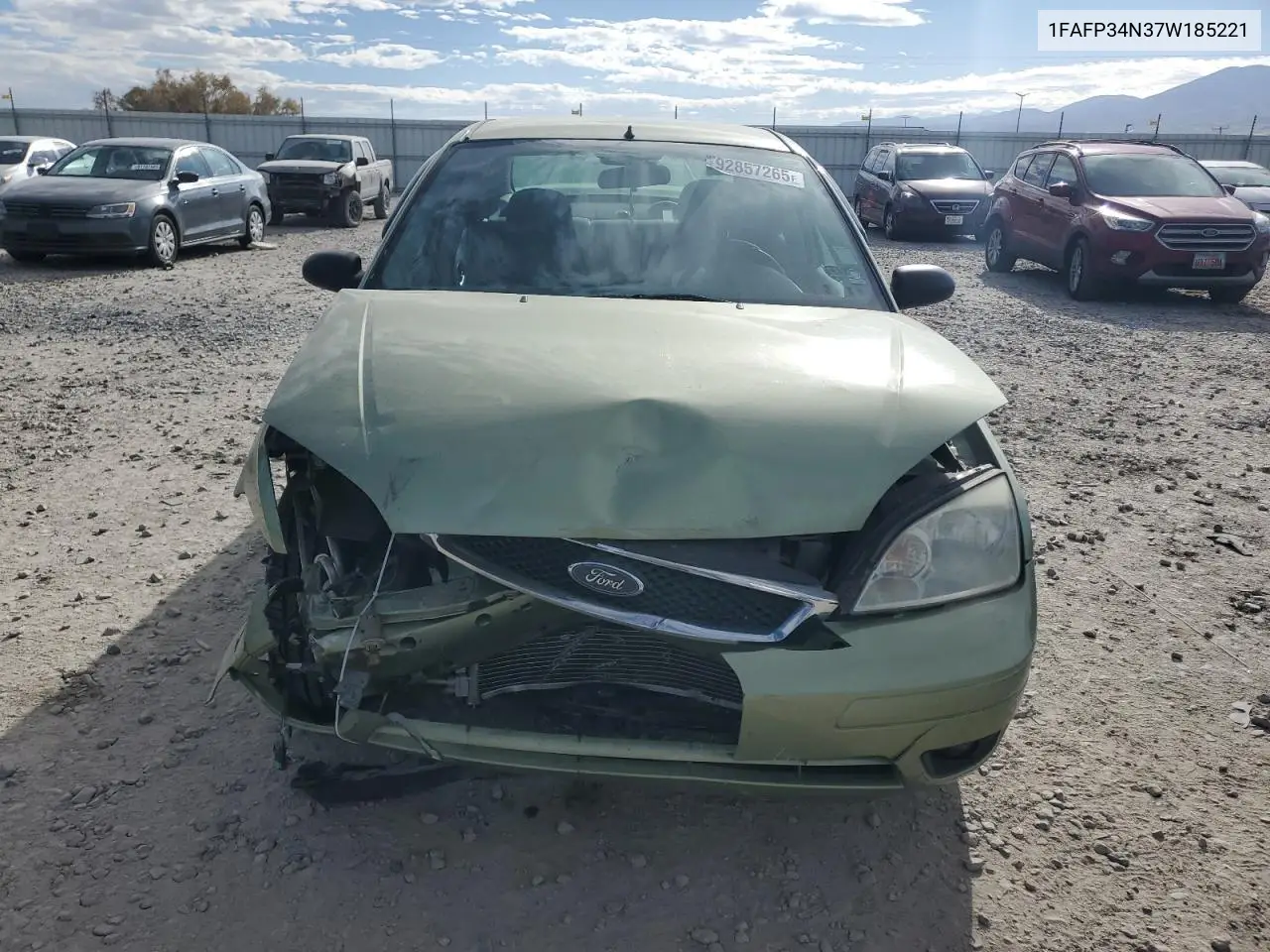 1FAFP34N37W185221 2007 Ford Focus Zx4
