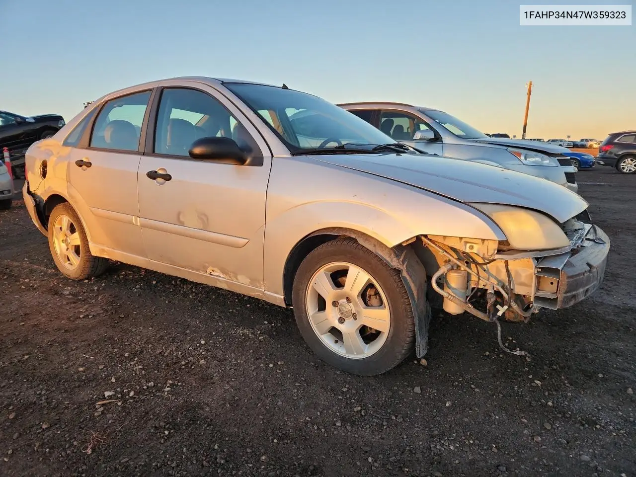 1FAHP34N47W359323 2007 Ford Focus Zx4