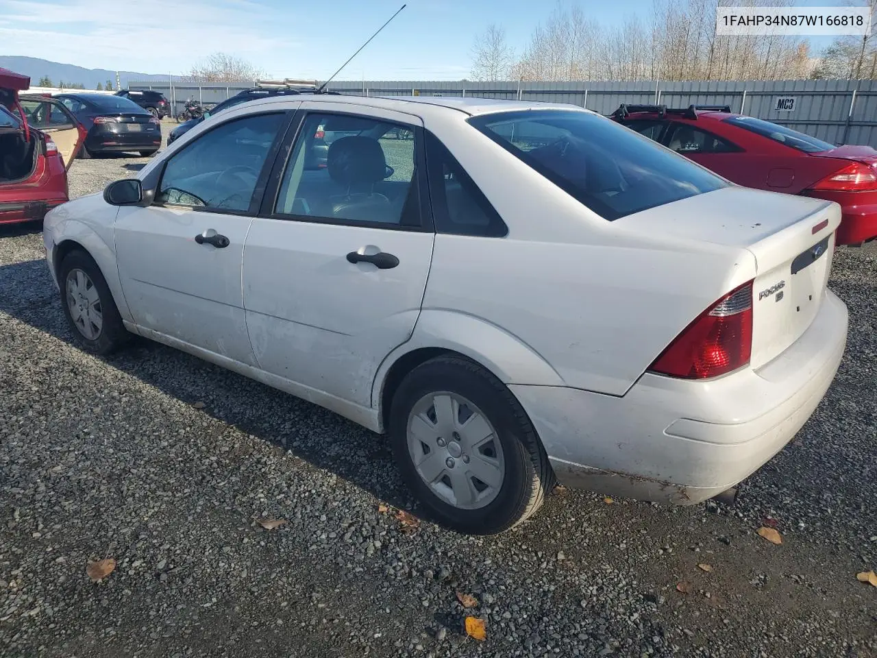 1FAHP34N87W166818 2007 Ford Focus Zx4