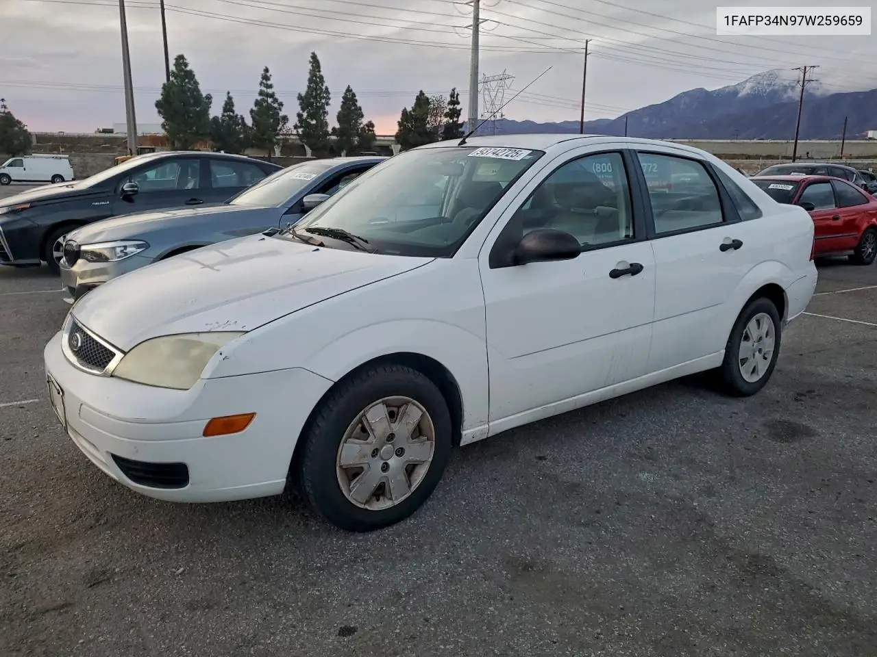 1FAFP34N97W259659 2007 Ford Focus Zx4