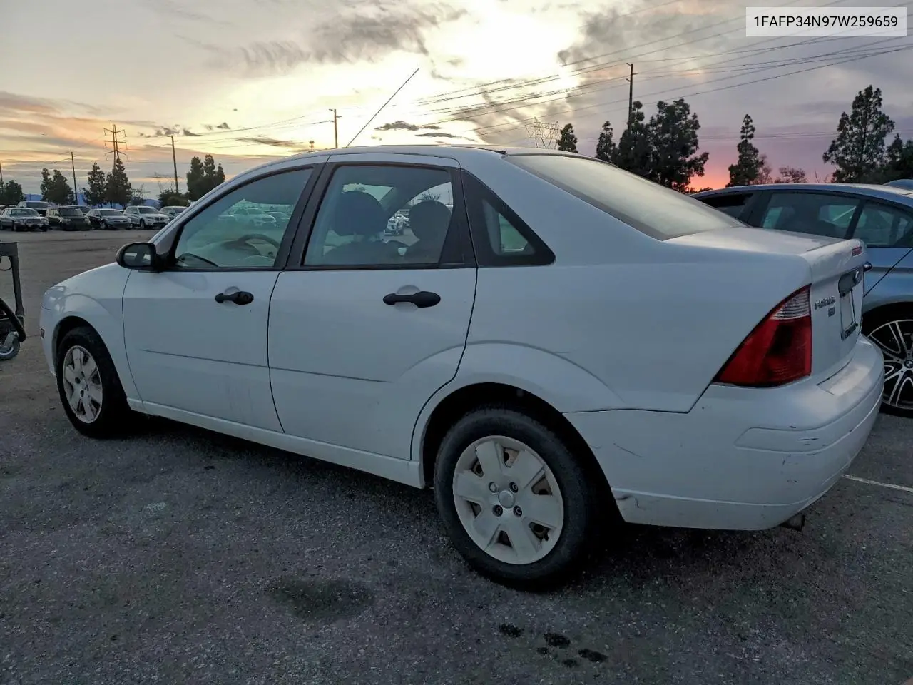 1FAFP34N97W259659 2007 Ford Focus Zx4