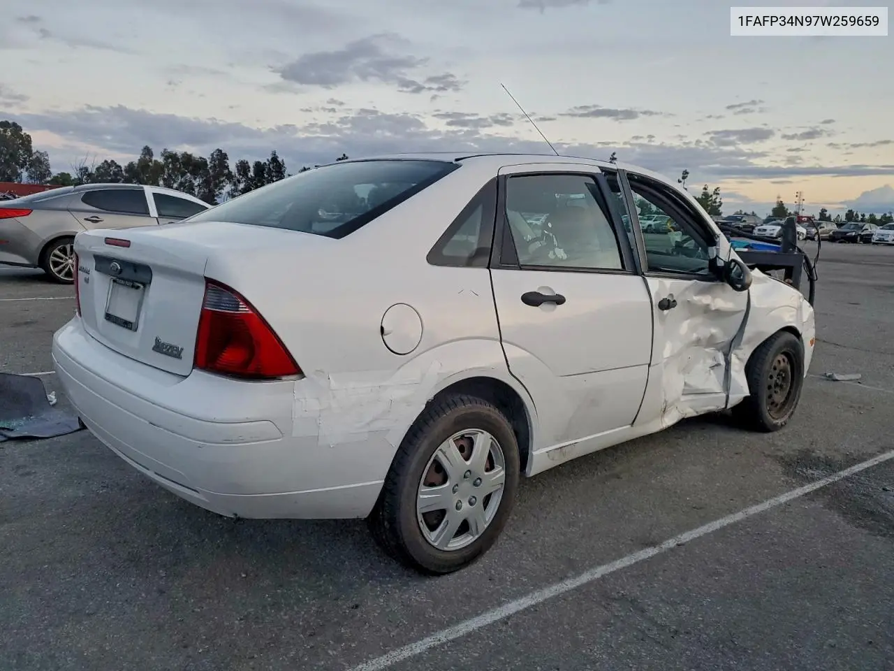 1FAFP34N97W259659 2007 Ford Focus Zx4