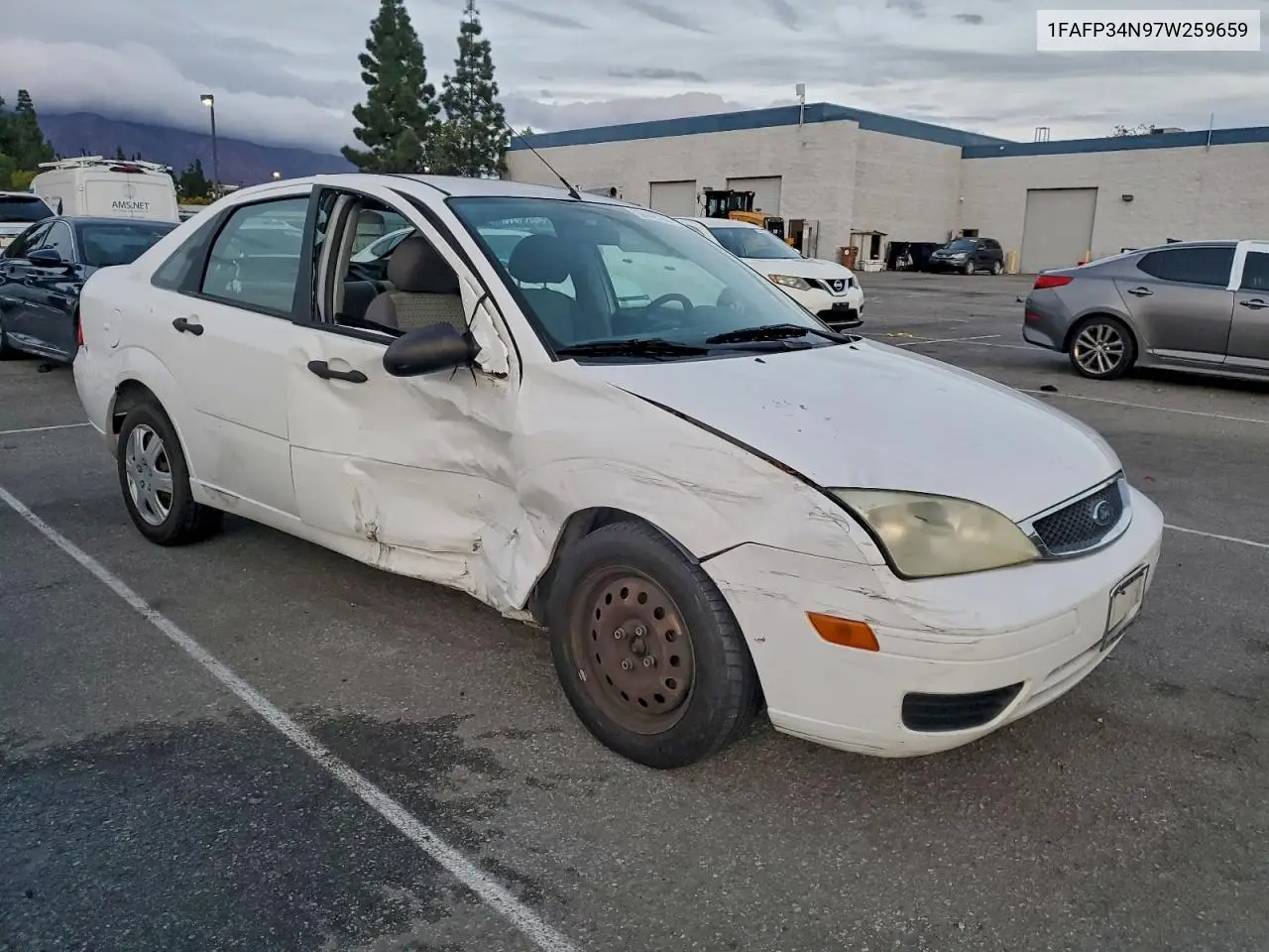 1FAFP34N97W259659 2007 Ford Focus Zx4