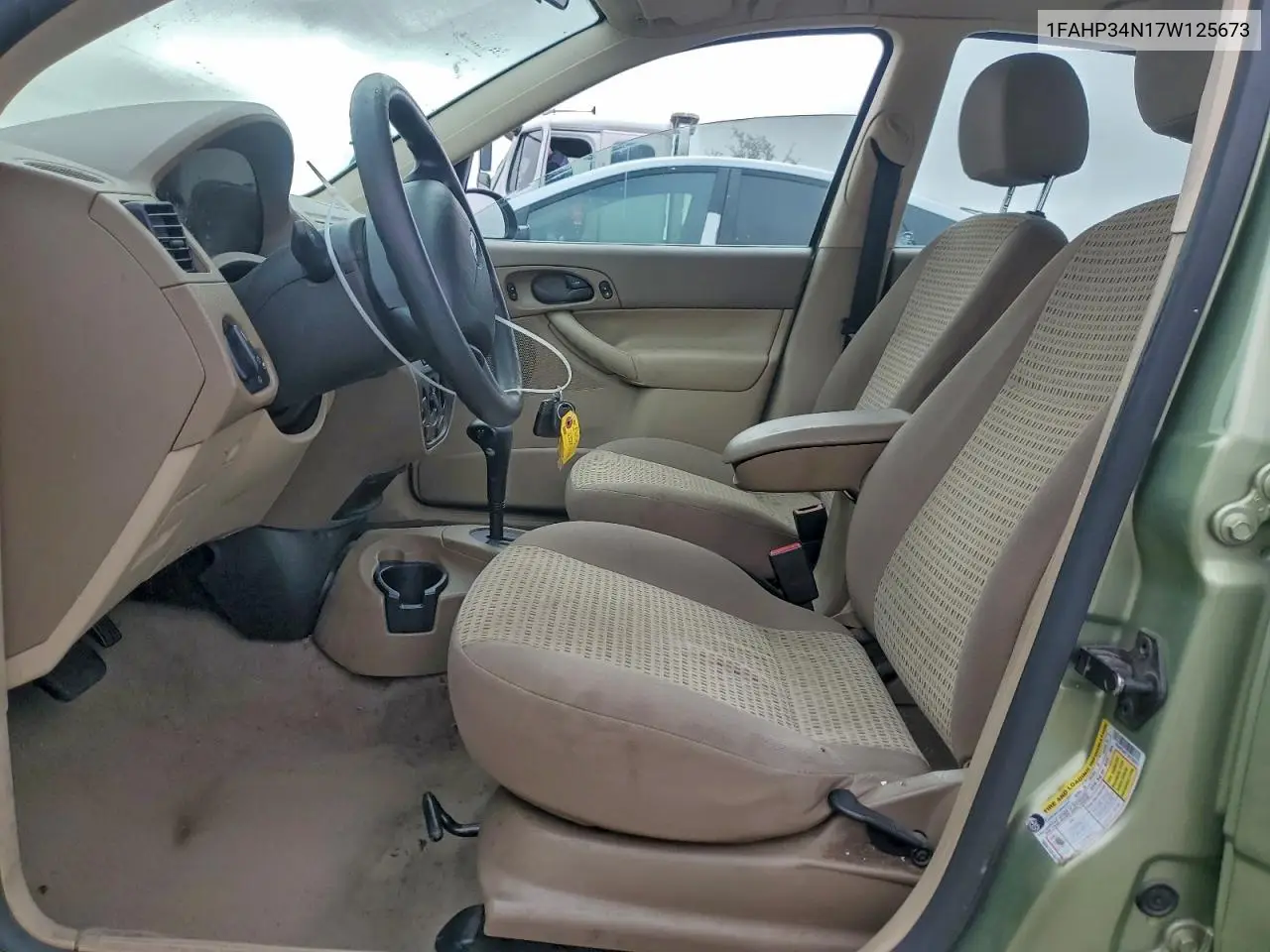1FAHP34N17W125673 2007 Ford Focus Zx4