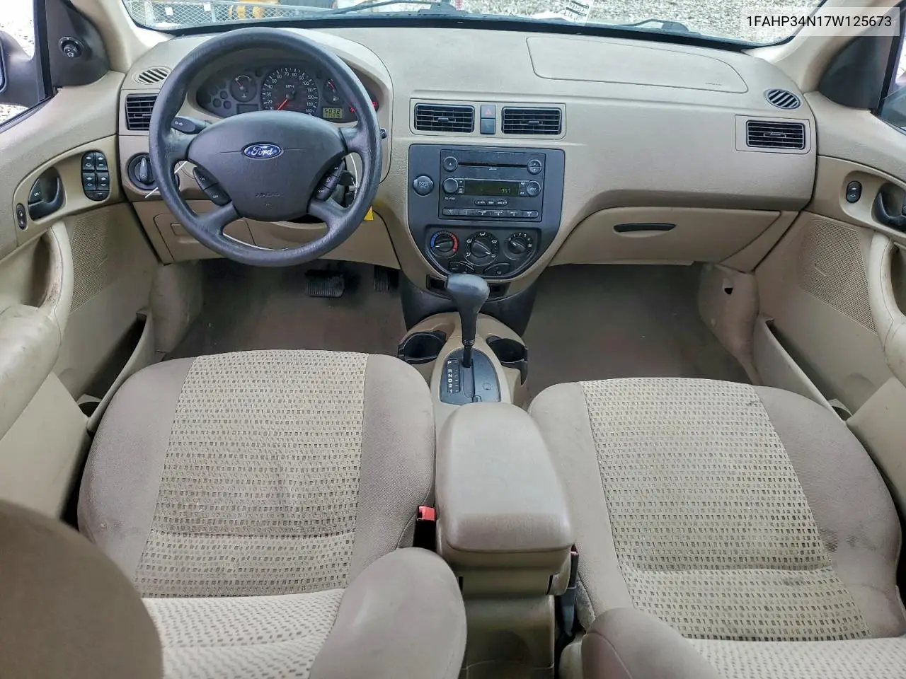 1FAHP34N17W125673 2007 Ford Focus Zx4