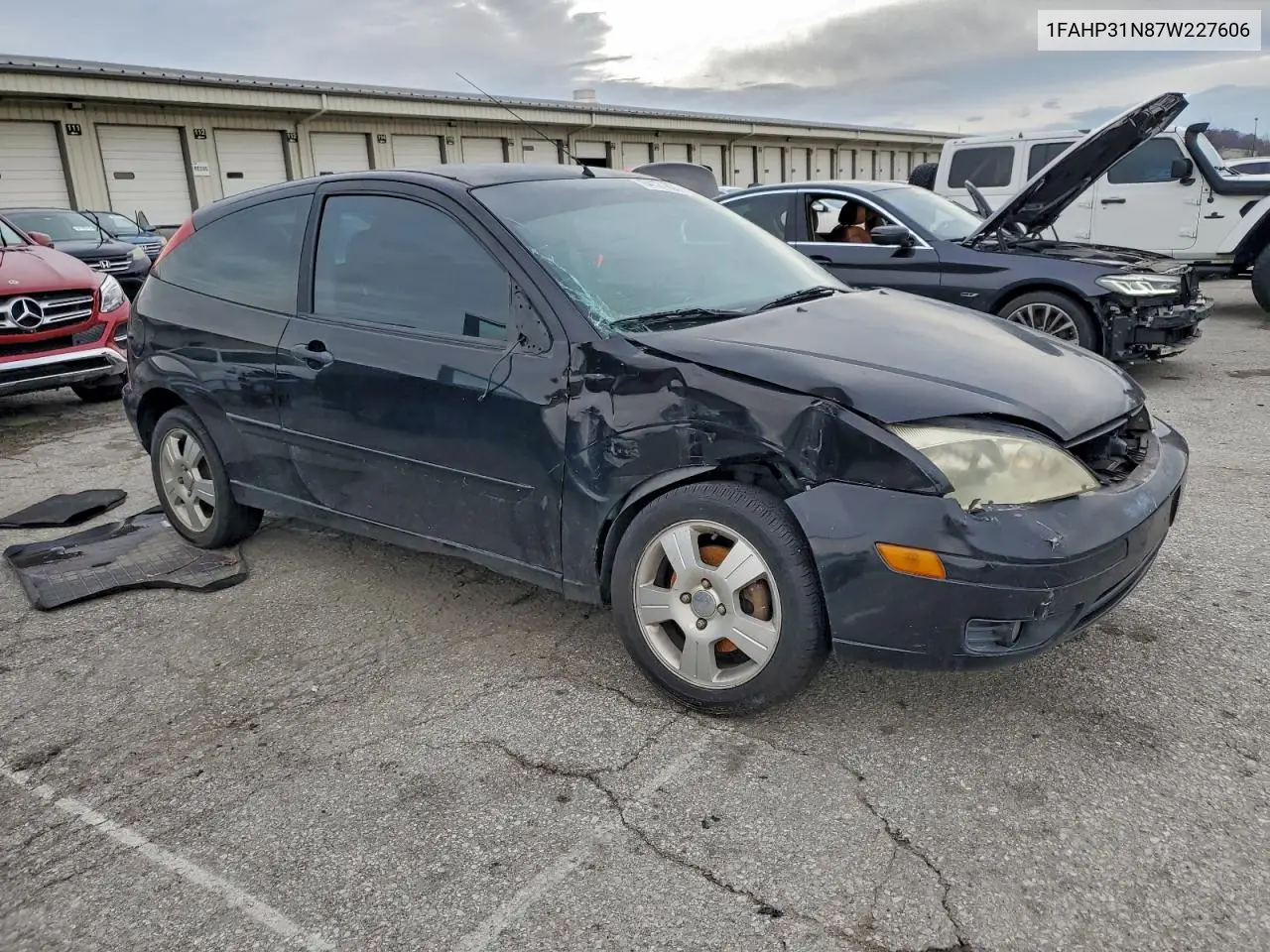 1FAHP31N87W227606 2007 Ford Focus Zx3