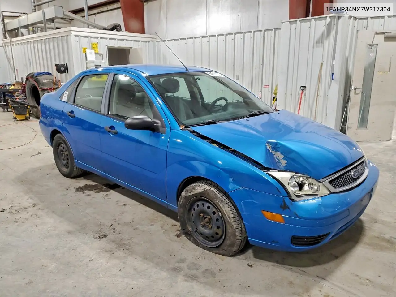 1FAHP34NX7W317304 2007 Ford Focus Zx4