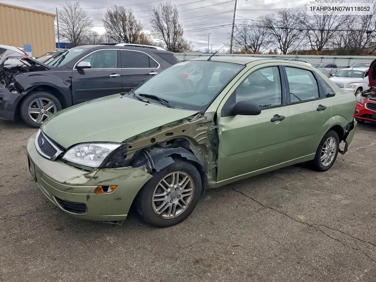 1FAHP34N07W118052 2007 Ford Focus Zx4