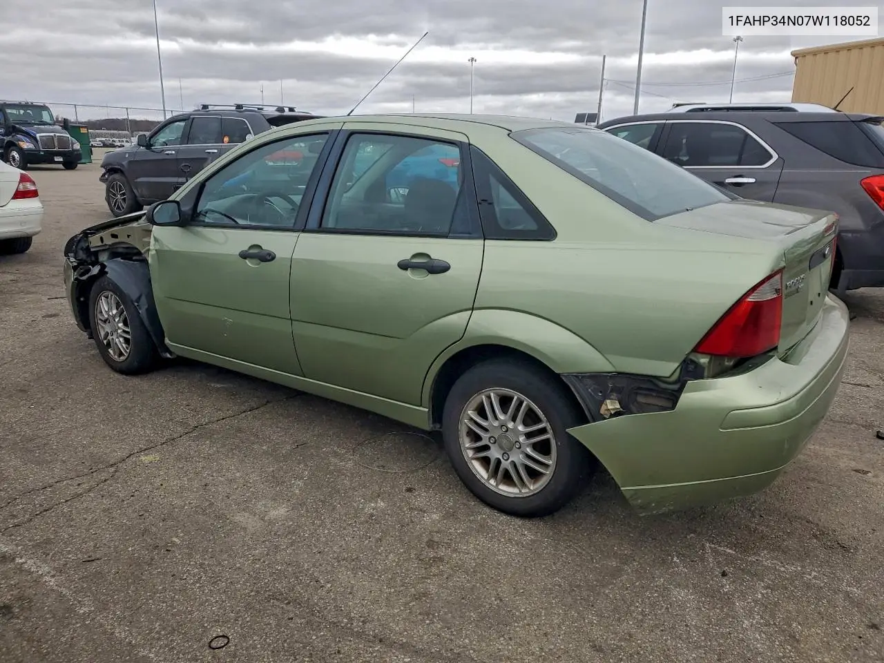 1FAHP34N07W118052 2007 Ford Focus Zx4