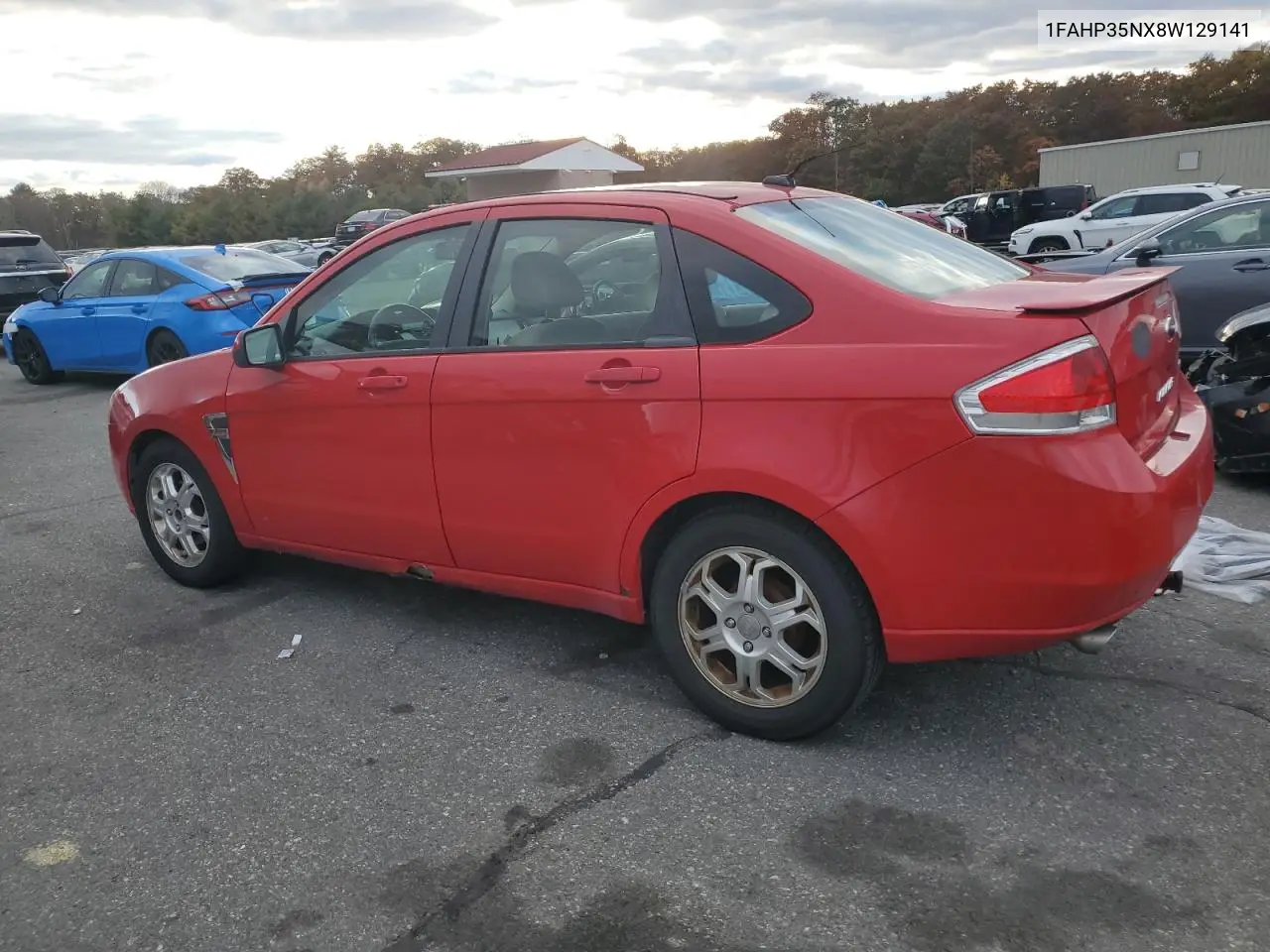 1FAHP35NX8W129141 2008 Ford Focus Se