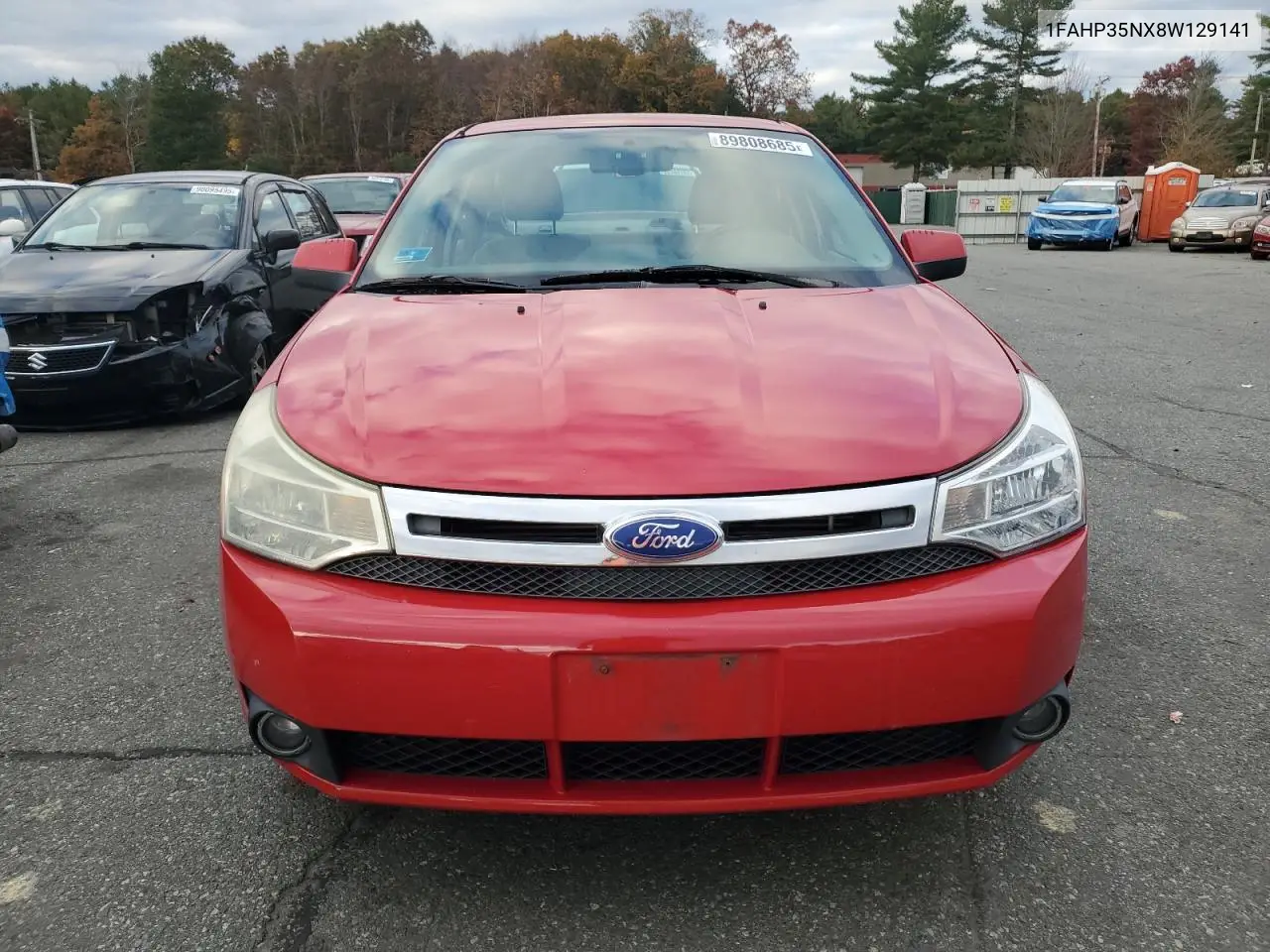 1FAHP35NX8W129141 2008 Ford Focus Se
