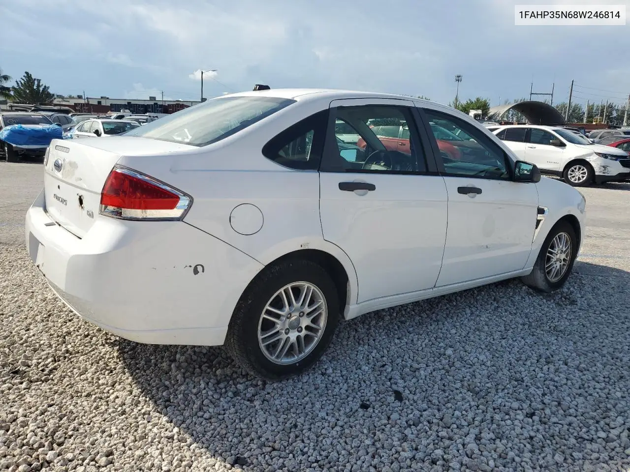 1FAHP35N68W246814 2008 Ford Focus Se