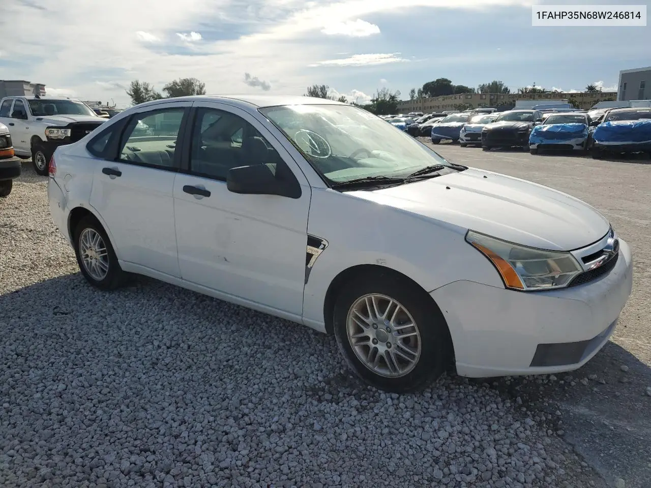 1FAHP35N68W246814 2008 Ford Focus Se