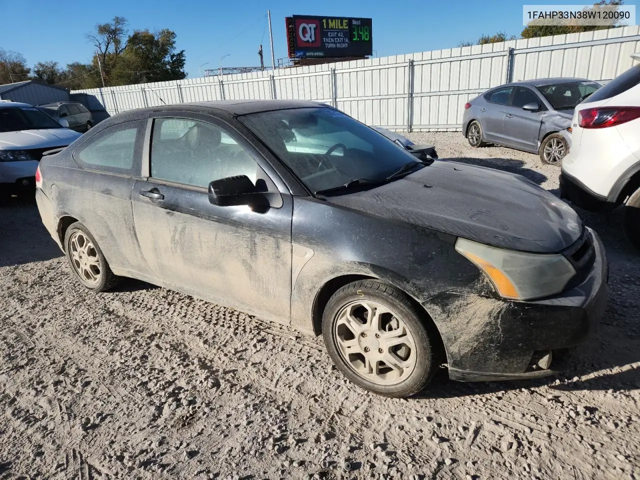 1FAHP33N38W120090 2008 Ford Focus Se
