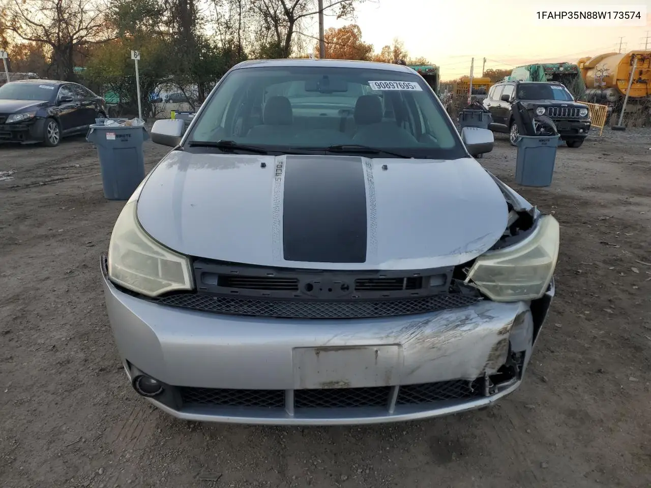 1FAHP35N88W173574 2008 Ford Focus Se
