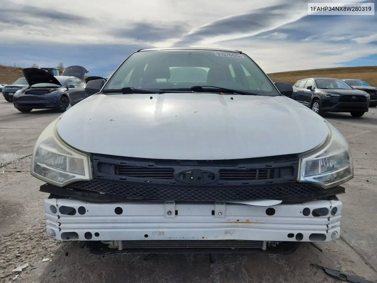 1FAHP34NX8W280319 2008 Ford Focus S/Se