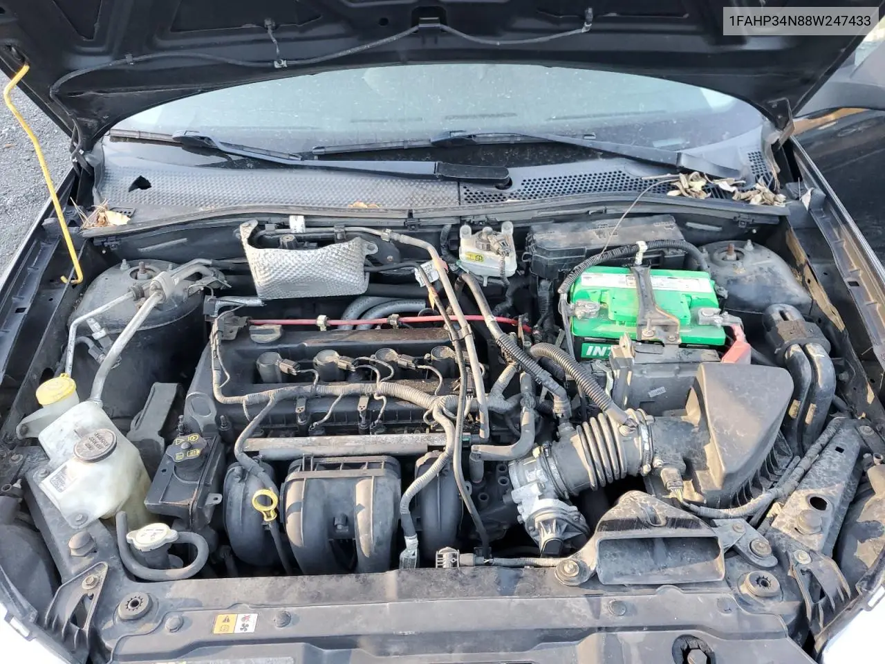 1FAHP34N88W247433 2008 Ford Focus S/Se