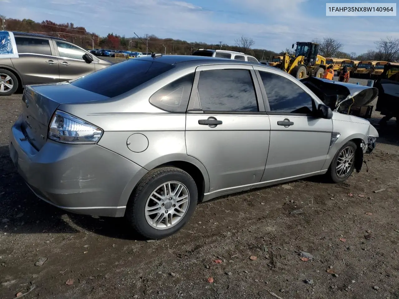 1FAHP35NX8W140964 2008 Ford Focus Se