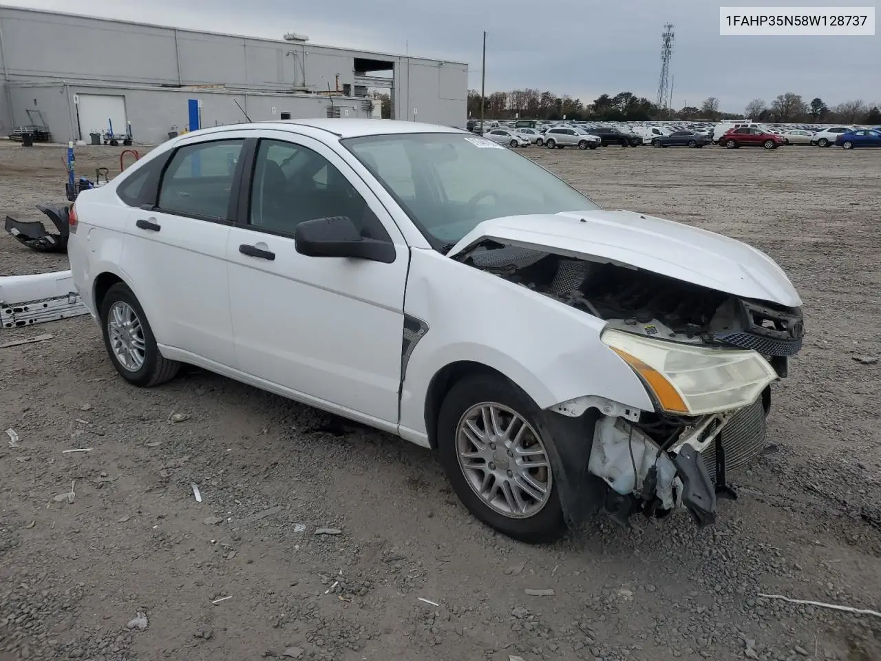1FAHP35N58W128737 2008 Ford Focus Se