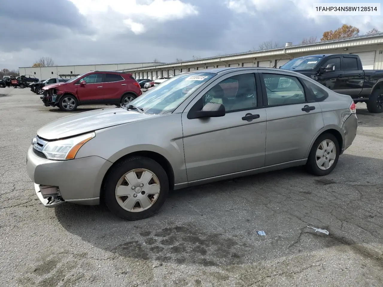 1FAHP34N58W128514 2008 Ford Focus S/Se