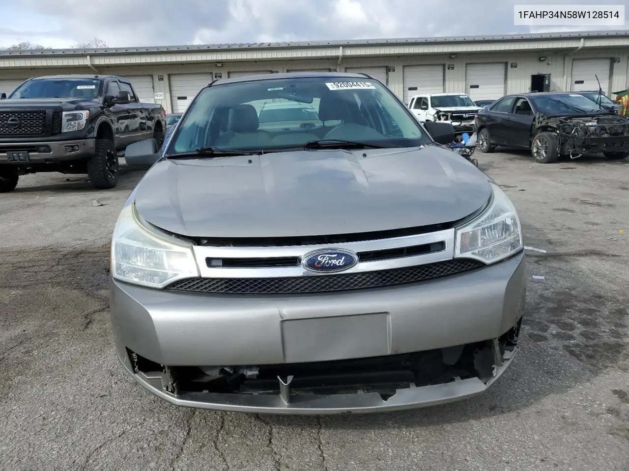 1FAHP34N58W128514 2008 Ford Focus S/Se