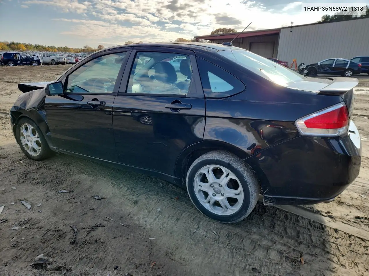 1FAHP35N68W211318 2008 Ford Focus Se