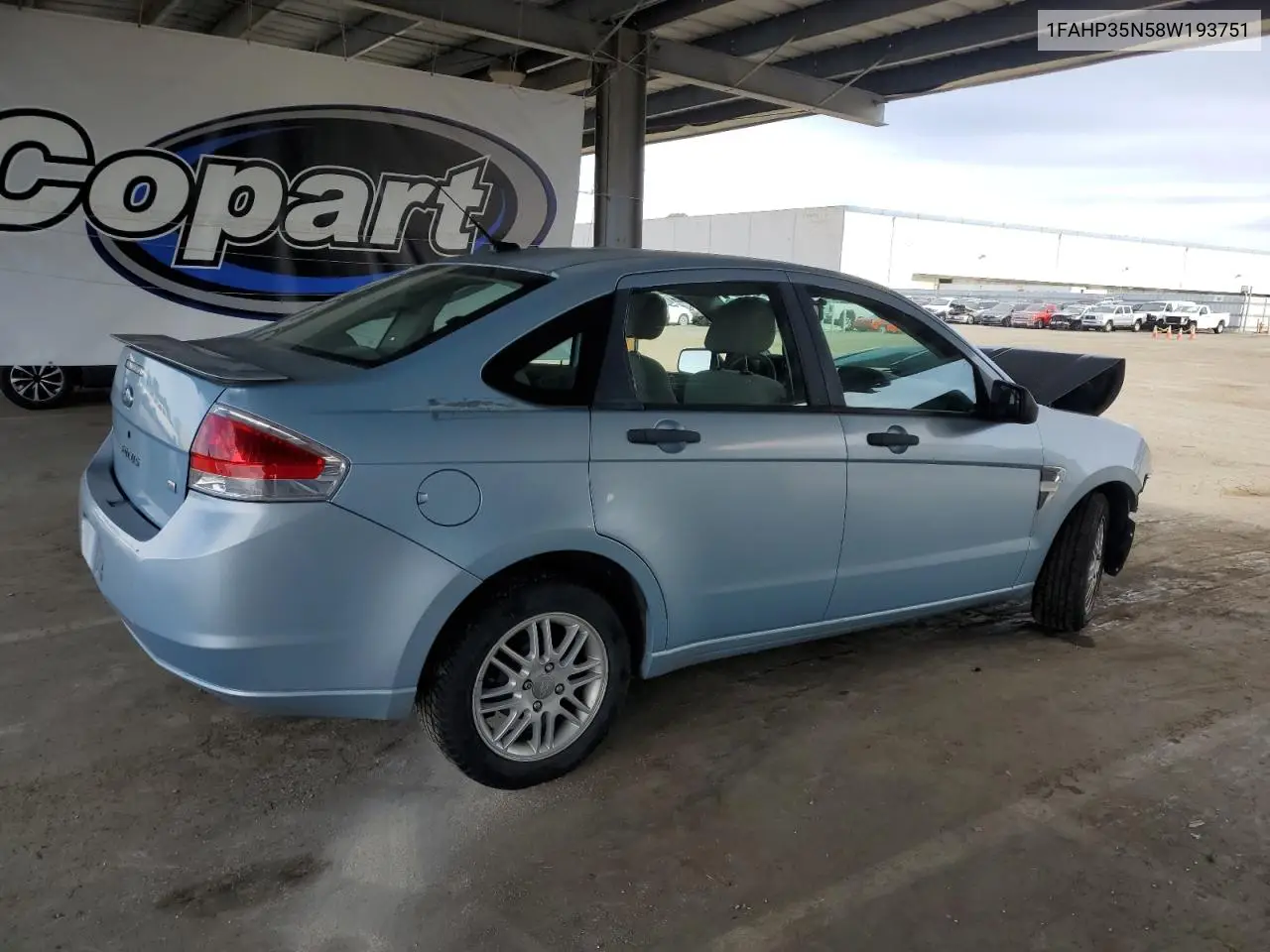 1FAHP35N58W193751 2008 Ford Focus Se