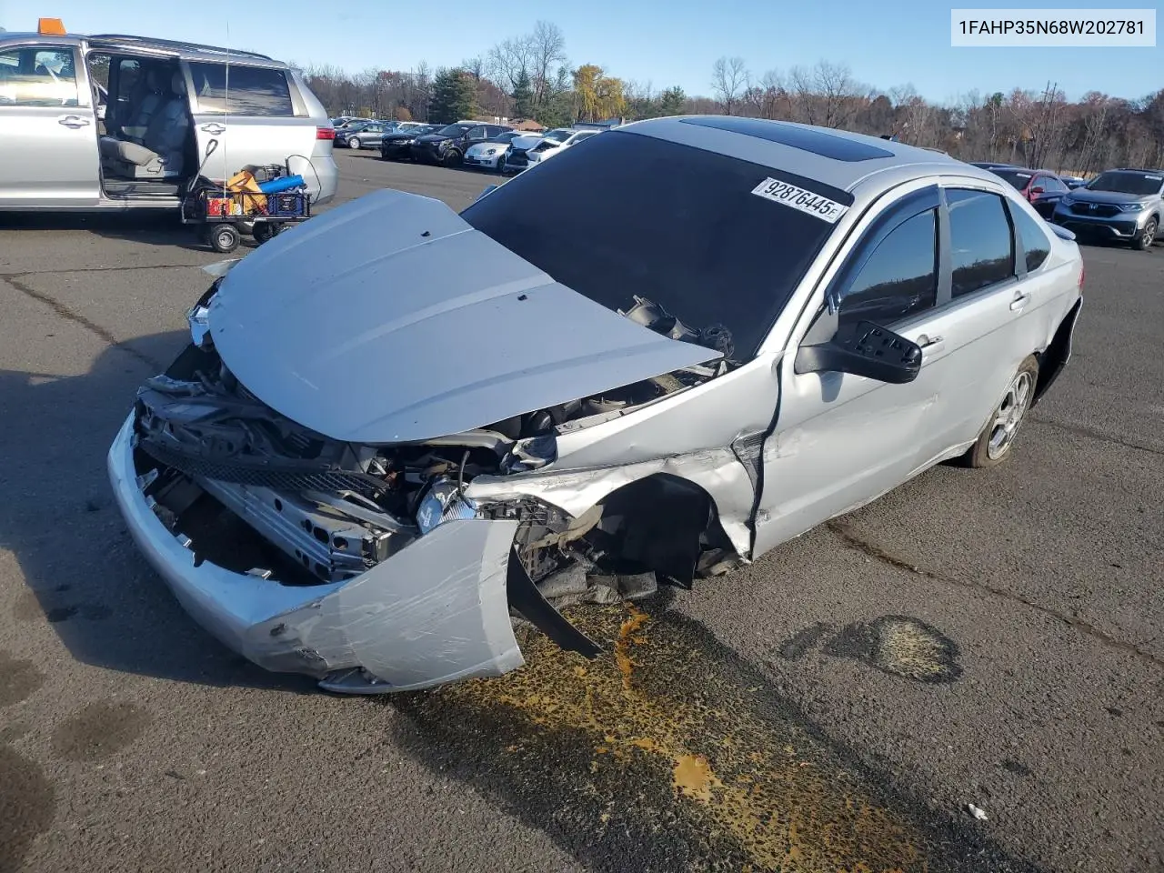 1FAHP35N68W202781 2008 Ford Focus Se