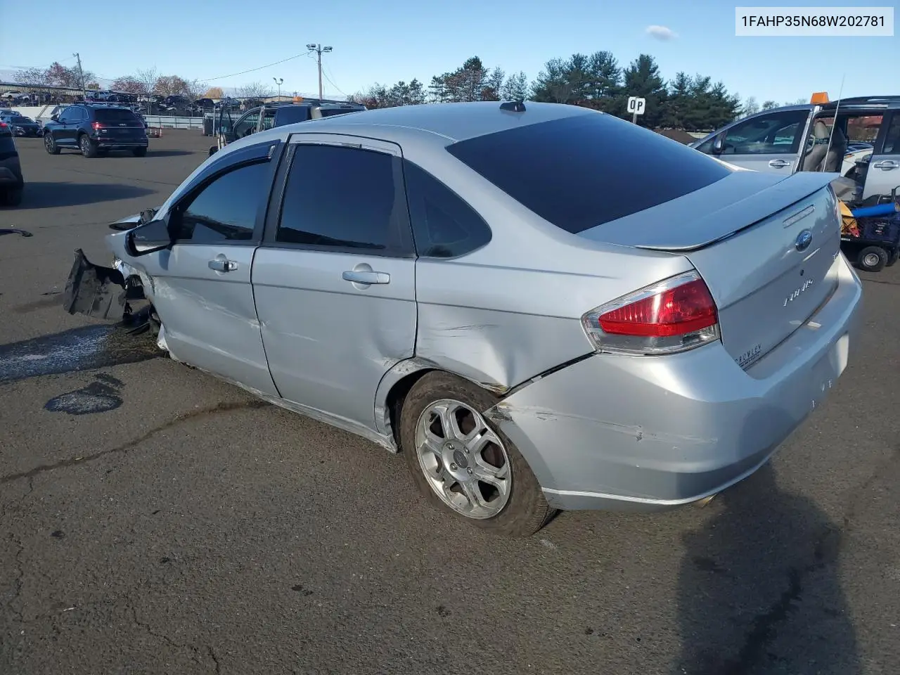 1FAHP35N68W202781 2008 Ford Focus Se