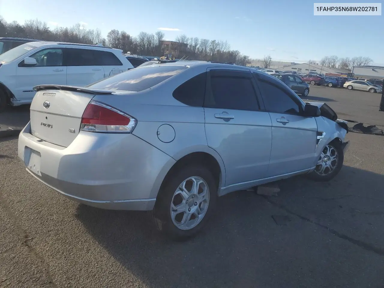 1FAHP35N68W202781 2008 Ford Focus Se