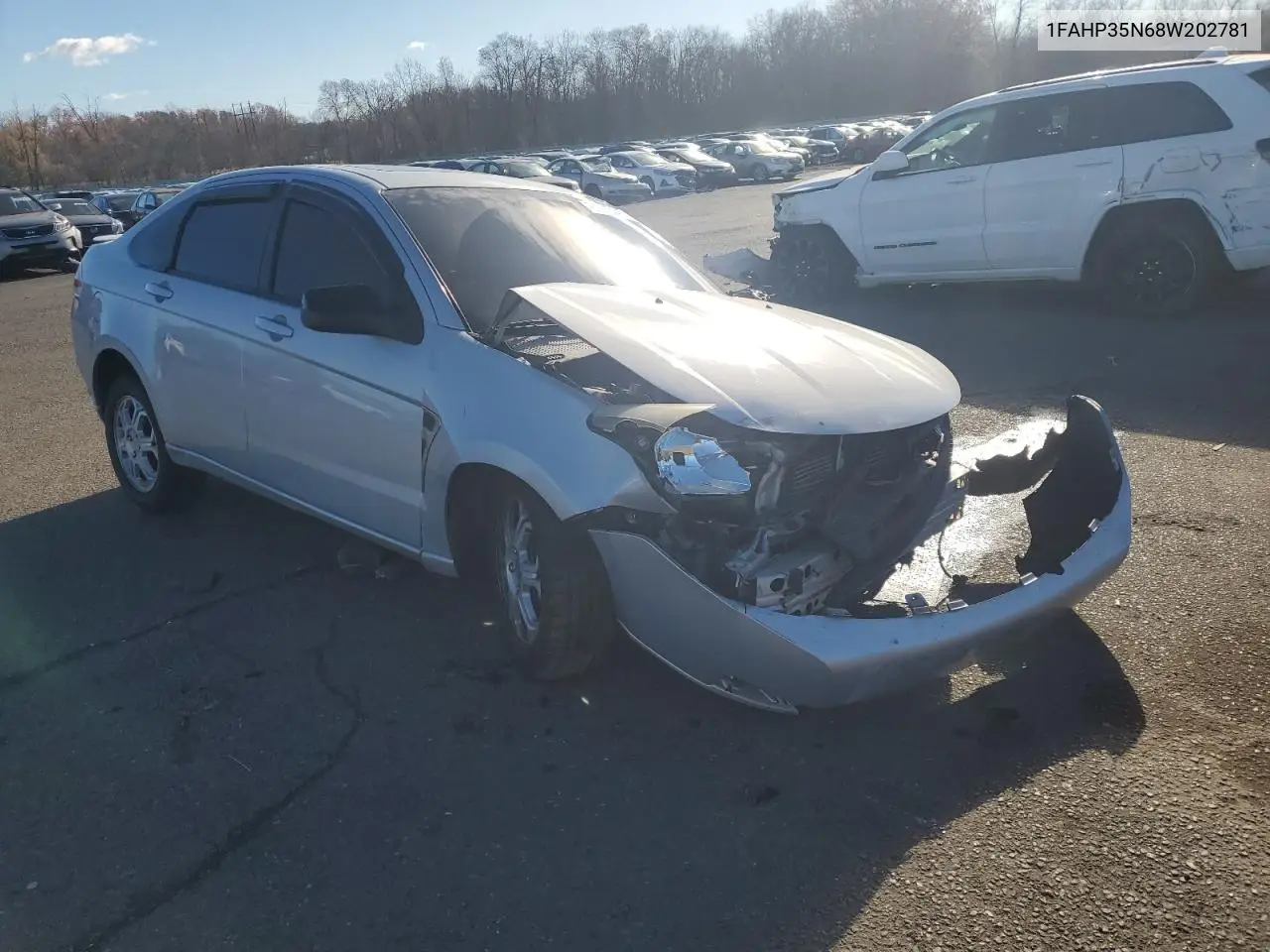 1FAHP35N68W202781 2008 Ford Focus Se
