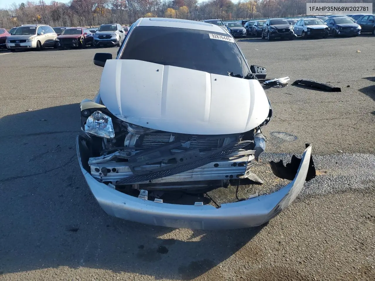 1FAHP35N68W202781 2008 Ford Focus Se