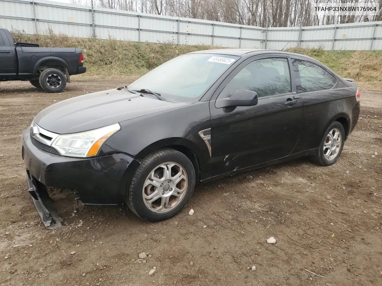 1FAHP33NX8W176964 2008 Ford Focus Se