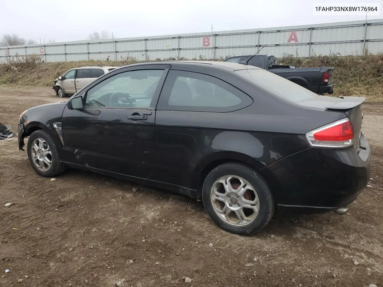 1FAHP33NX8W176964 2008 Ford Focus Se