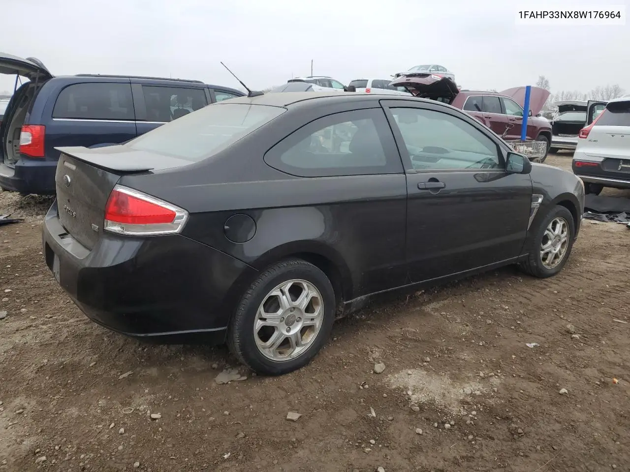 1FAHP33NX8W176964 2008 Ford Focus Se